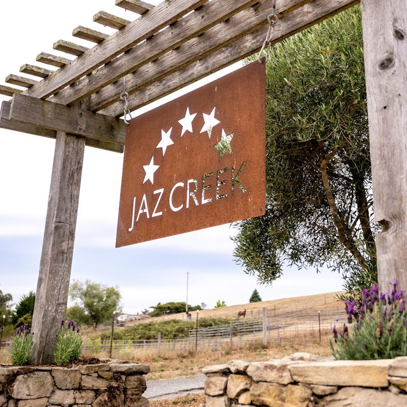 Jaz Creek Sign Jaz Creek Sign